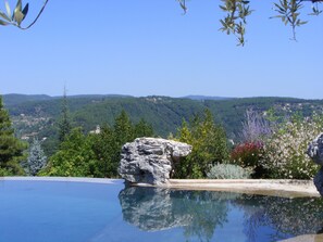 piscine et vue