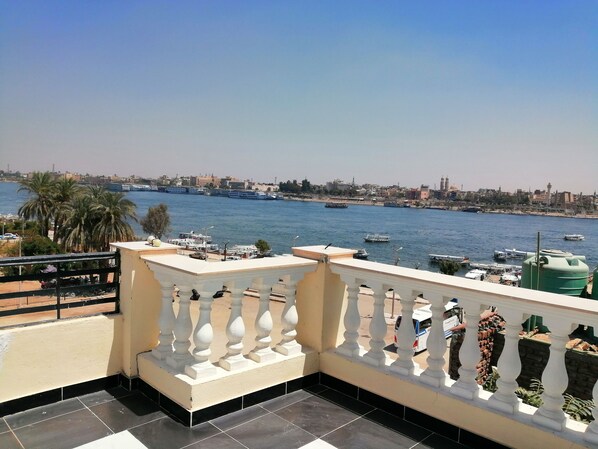 Terrace with Nile views 