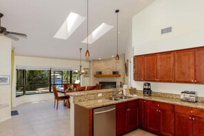 View of the Kitchen and Dining Area