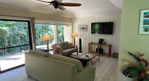 LIVING ROOM / GARDEN VIEW