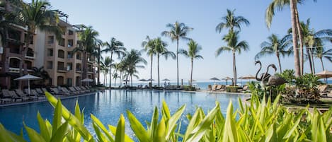 Outside view of resort.