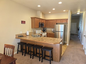 Kitchen view from Dining Room