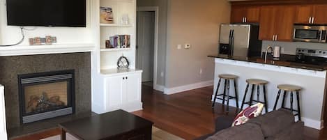 Modern Open Floor Plan - Kitchen and Living Room Combo