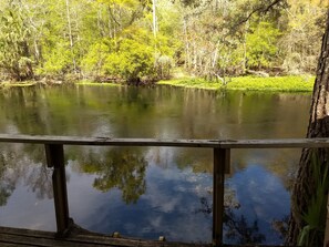 Gazebo's "fishing deck"