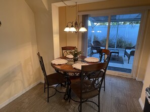 Dining area