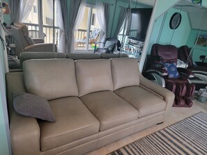 convertible Queen, Leather Couch