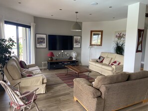 Lounge and TV area