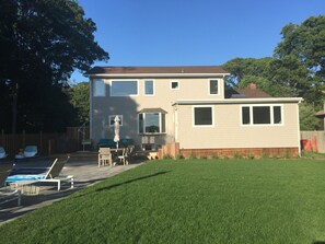 Back of house is sunny all day