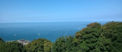 Vista para a praia ou o mar