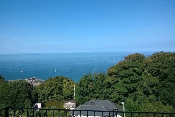 Vue sur la plage/l’océan