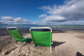 The Jolli-Lodge beach is different from year to year (photo 2018)