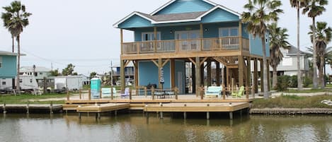 Canal View of the House