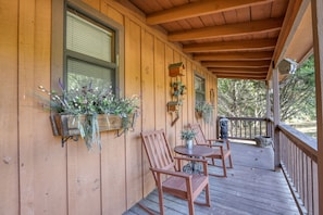 Front porch seating