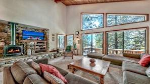 Fireplace, Indoors, Home Decor, Furniture, Living Room