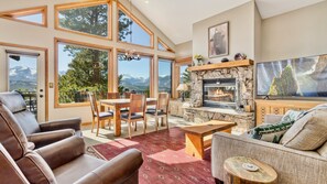 Furniture, Indoors, Living Room, Home Decor, Fireplace