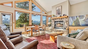 Furniture, Indoors, Living Room, Home Decor, Fireplace