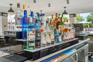 Person, Screen, Indoors, Bar Counter, Shop