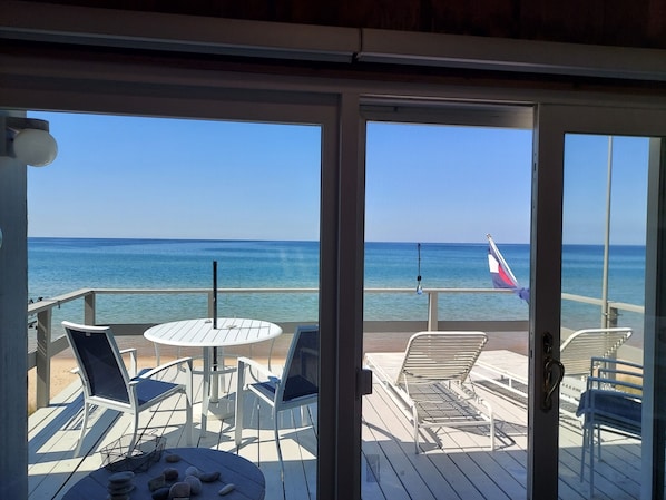 West deck with views galore!