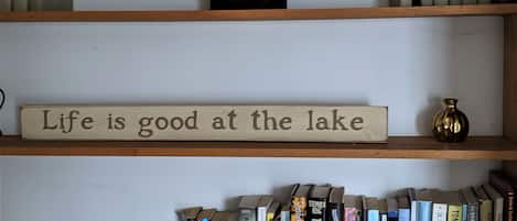 Life is good...at the lake!

