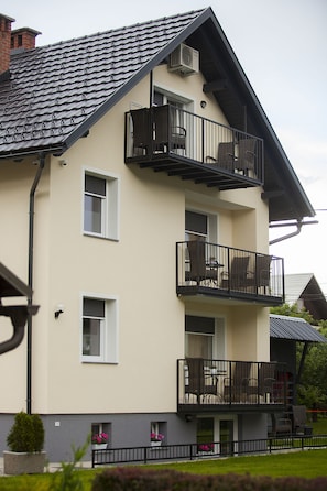 Fassade der Unterkunft