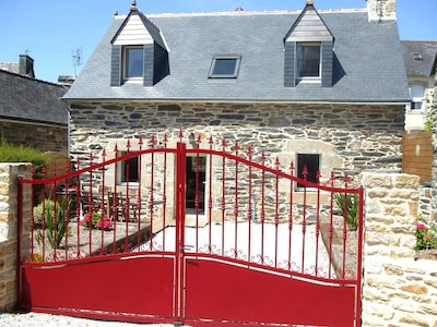 Casa rural cerca del mar en la bahía de Douarnenez