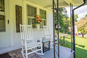 Porch rocker seating, of course...