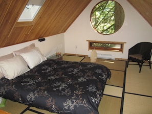 Cozy loft bedroom