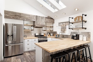 Newly remodeled kitchen with brand new appliances