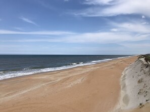 Beach across the street