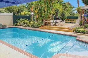 Pool area
