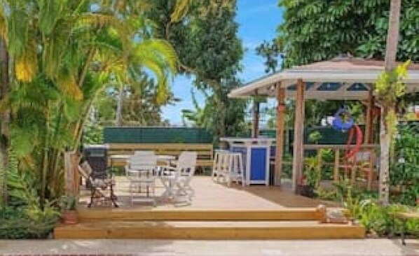 Pool area