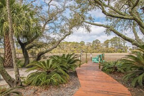 Dock Overlooking Marsh