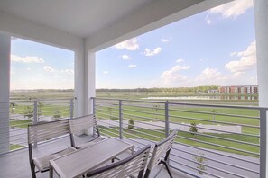 Private Balcony Off Main Area - On Some Occasions, You May See the Walt Disney World Fireworks at Night!