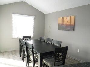 Dining room seats 8 