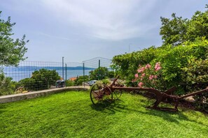 Blick von der Unterkunft