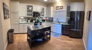 Fully stocked Kitchen 