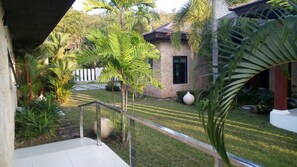 View from Guest House to Mansion