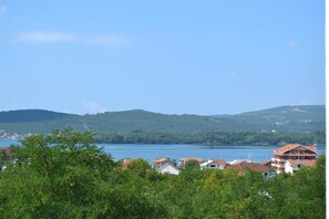 Blick von der Unterkunft