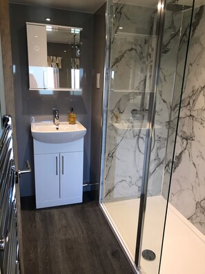 En-suite with large shower