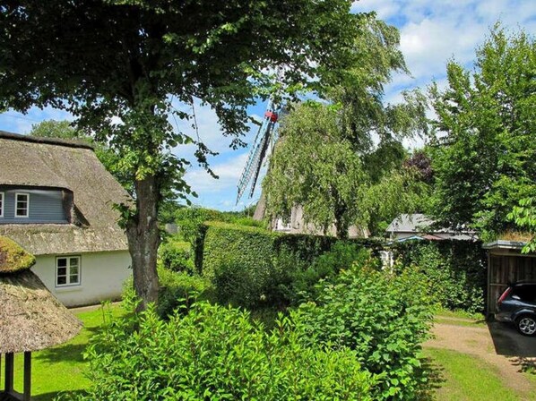 Blick auf die alte Windmühle