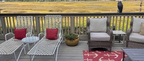 Sundeck with Creek & Marsh View