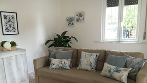 Bright and airy living room.