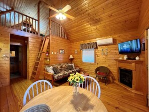 Living Room, Open Loft Area