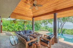 Ocean View Outdoor Living Room