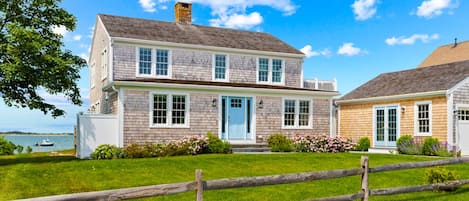 Updated 5 bedroom home in Barnstable Village right on the water.