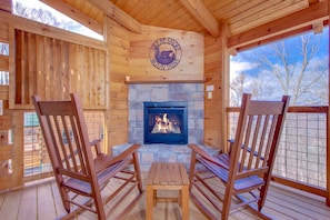 Outdoor Fireplace