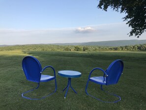 Enjoy the view for miles from the shade of a gorgeous maple.
