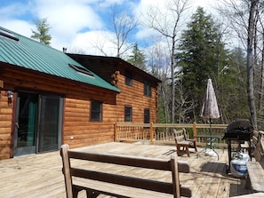 Back Deck off Kitchen