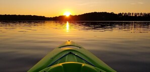 A perfect sunset at Lake Sinclair! 