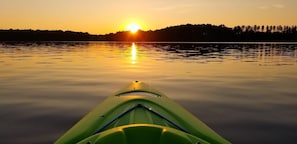A perfect sunset at Lake Sinclair!